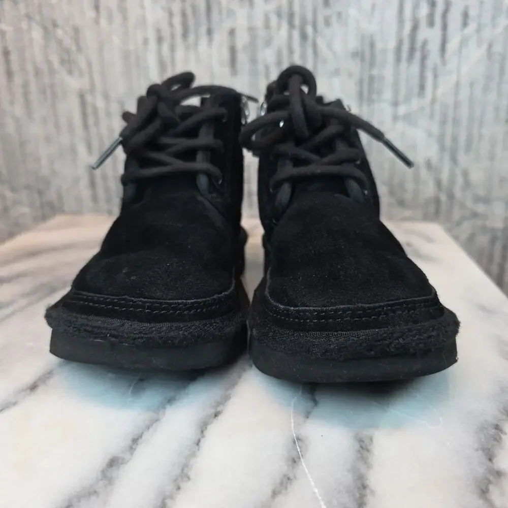 UGG Neumel II Unisex Kid's Chukka Boot Color Black Sz 10